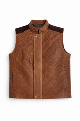 CHALECO PRAGO WEST GRASO TABACO