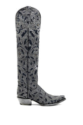 CINCELADO NEGRO MOJAVE EST. BLANCO/NEGRO