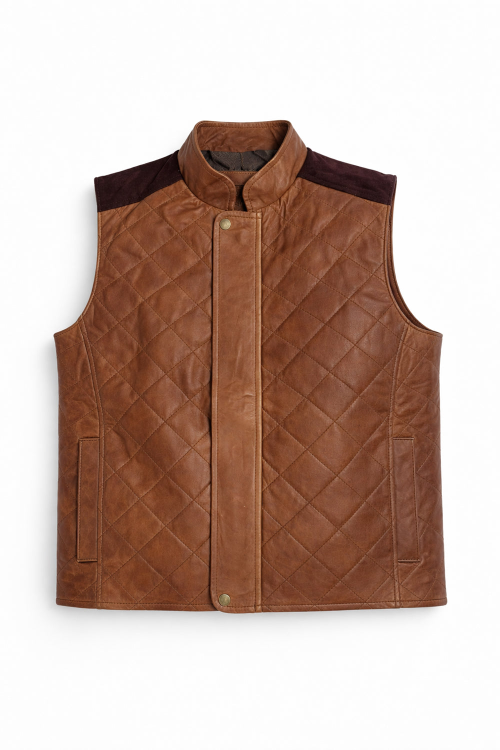 CHALECO PRAGO WEST GRASO TABACO