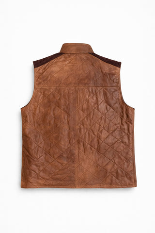 CHALECO PRAGO WEST GRASO TABACO