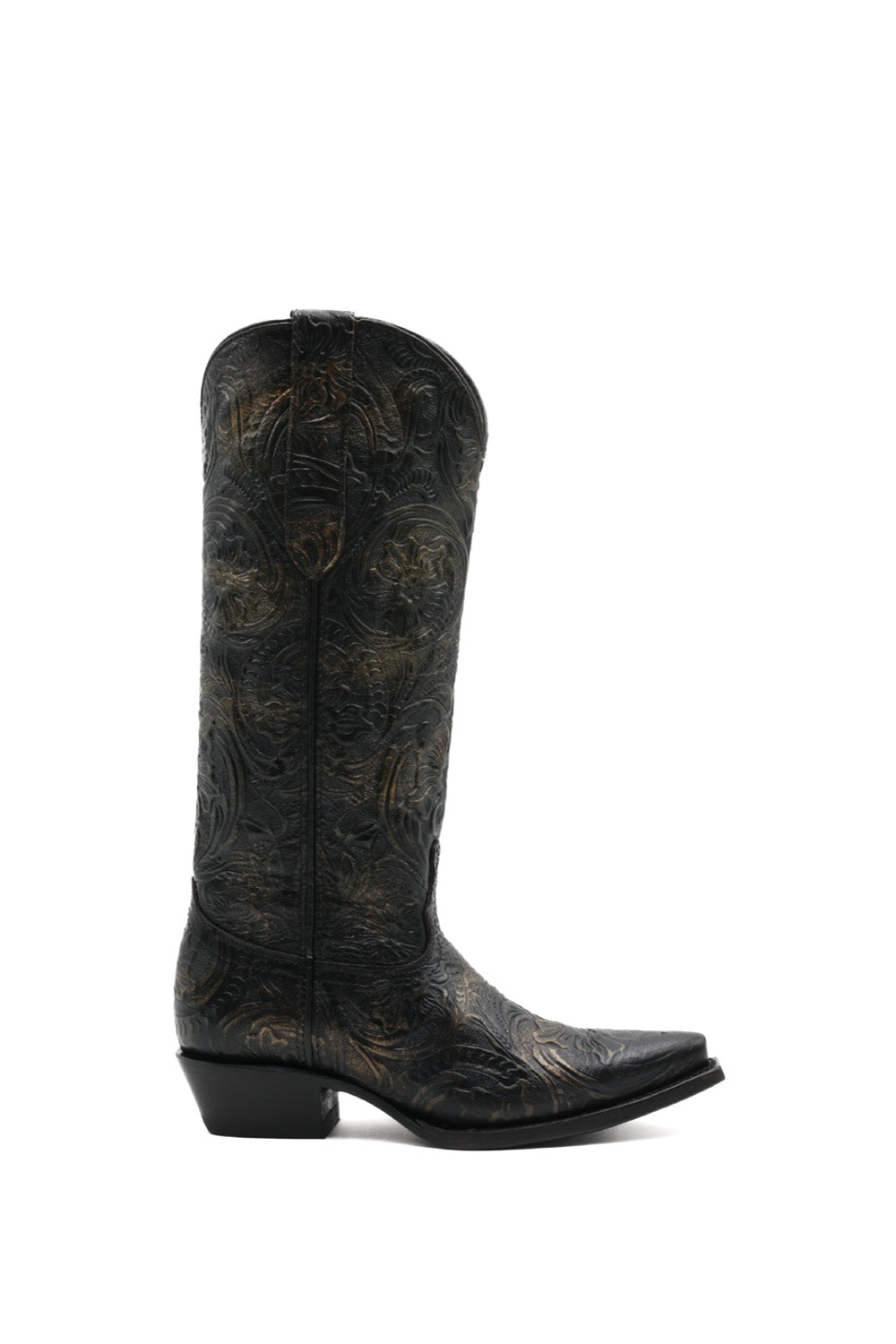 CINCELADO FLORES NEGRO EST. PD0003