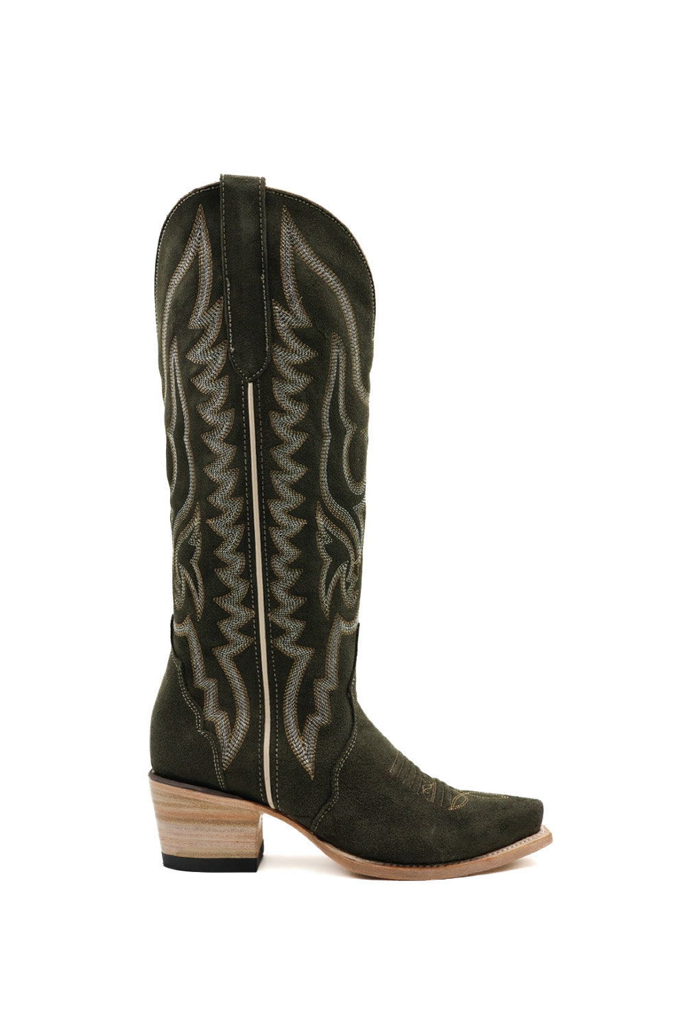 GAMUZA VERDE OLIVO EST. ESCARA