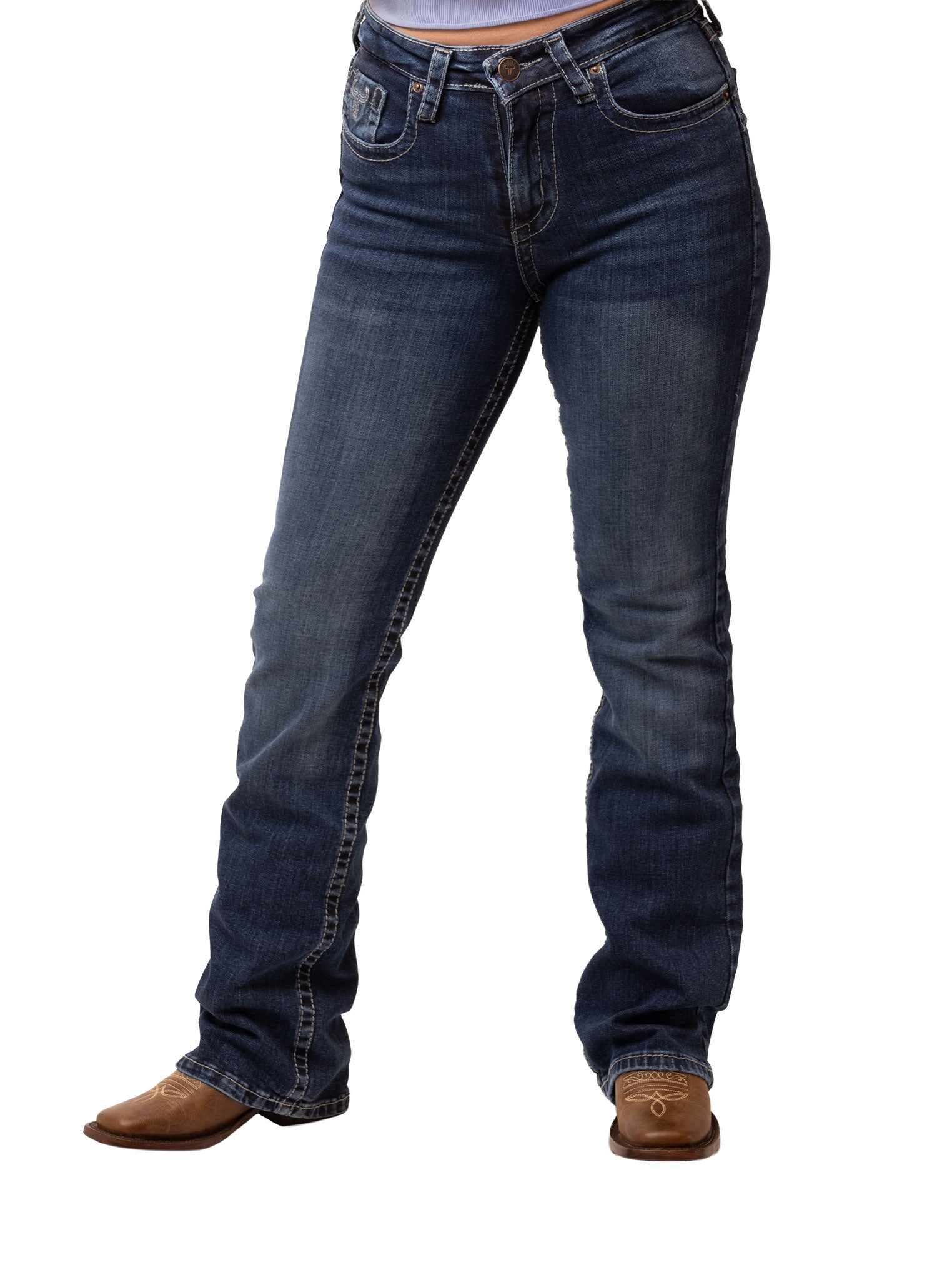PANTALON VAQUERO BOOT CUT EST. D020 Imagen secundaria del producto