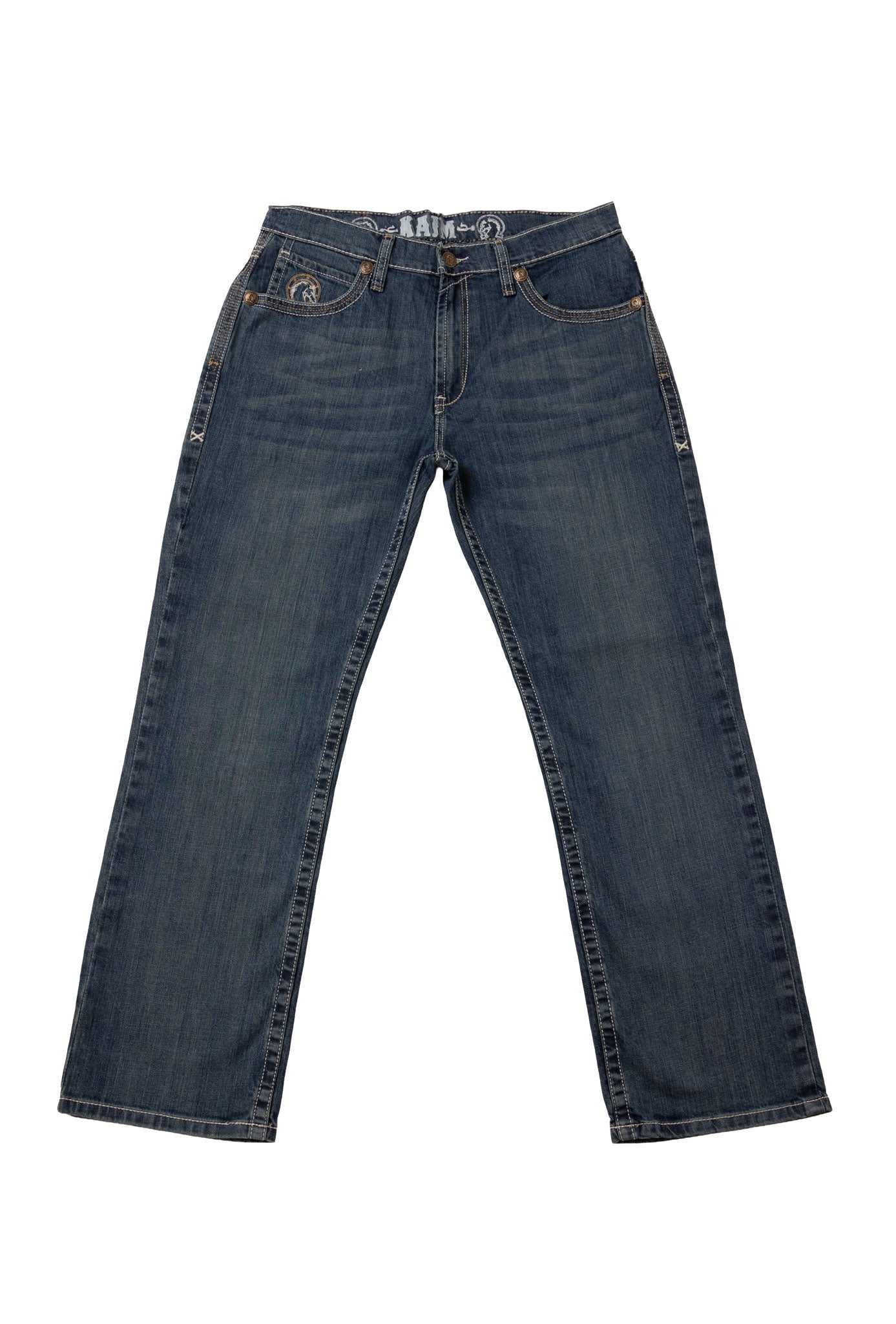 PANTALON VAQUERO BOOT CUT EST. GATEADO MSTT Imagen secundaria del producto