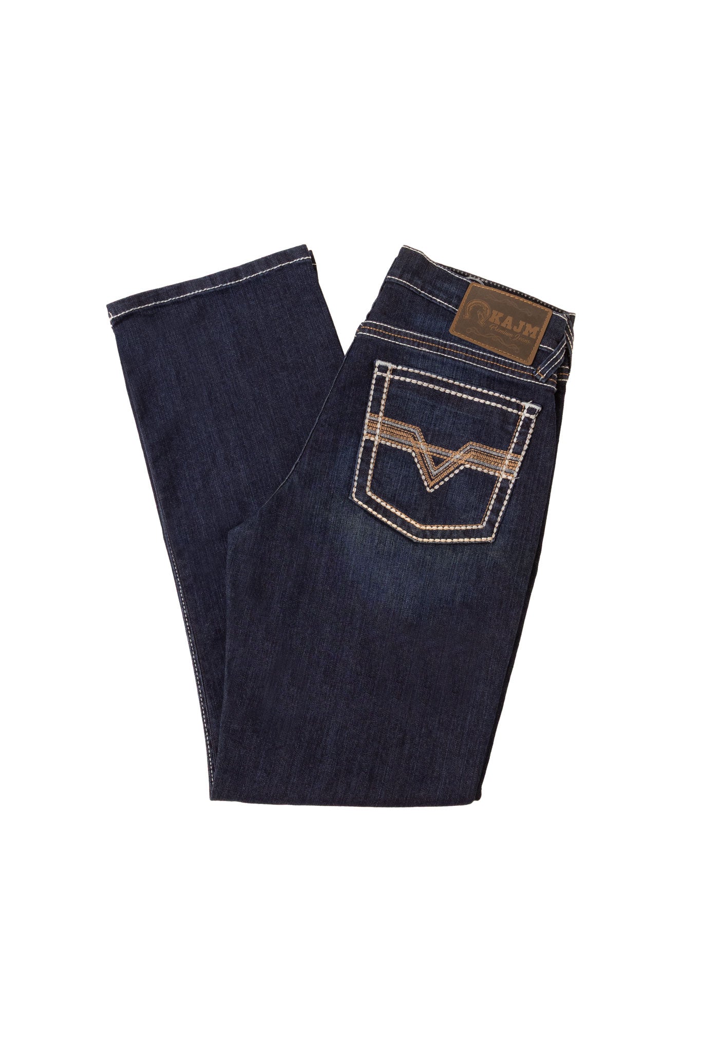 PANTALON VAQUERO BOOT CUT EST. AS DE OROS DK