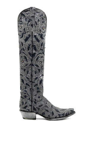 CINCELADO NEGRO MOJAVE EST. BLANCO/NEGRO