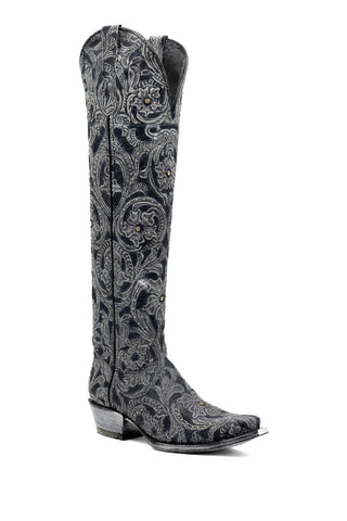 CINCELADO NEGRO MOJAVE EST. BLANCO/NEGRO