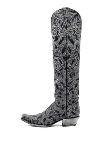 CINCELADO NEGRO MOJAVE EST. BLANCO/NEGRO