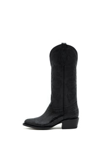 PATA DE AVESTRUZ NEGRA EST. VQ UB01 H-OVAL