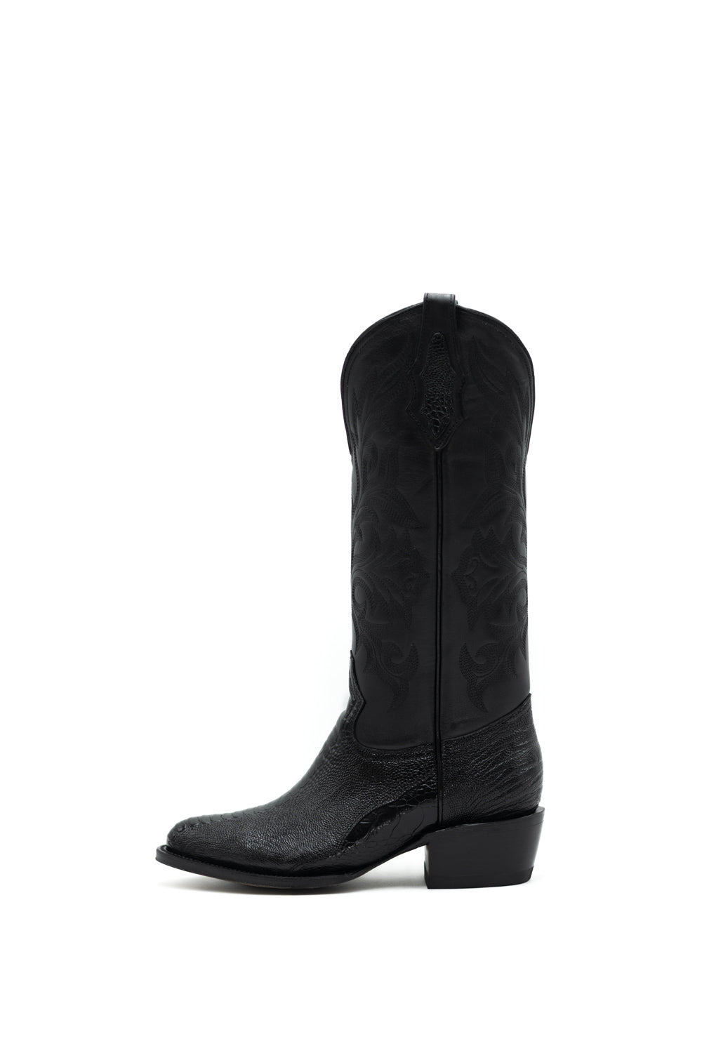 PATA DE AVESTRUZ NEGRA EST. VQ UB01 H-OVAL