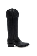 PATA DE AVESTRUZ NEGRA ORIGINAL EST. UB01 H-OVAL JUMBO