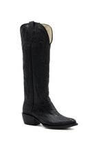 PATA DE AVESTRUZ NEGRA ORIGINAL EST. UB01 H-OVAL JUMBO